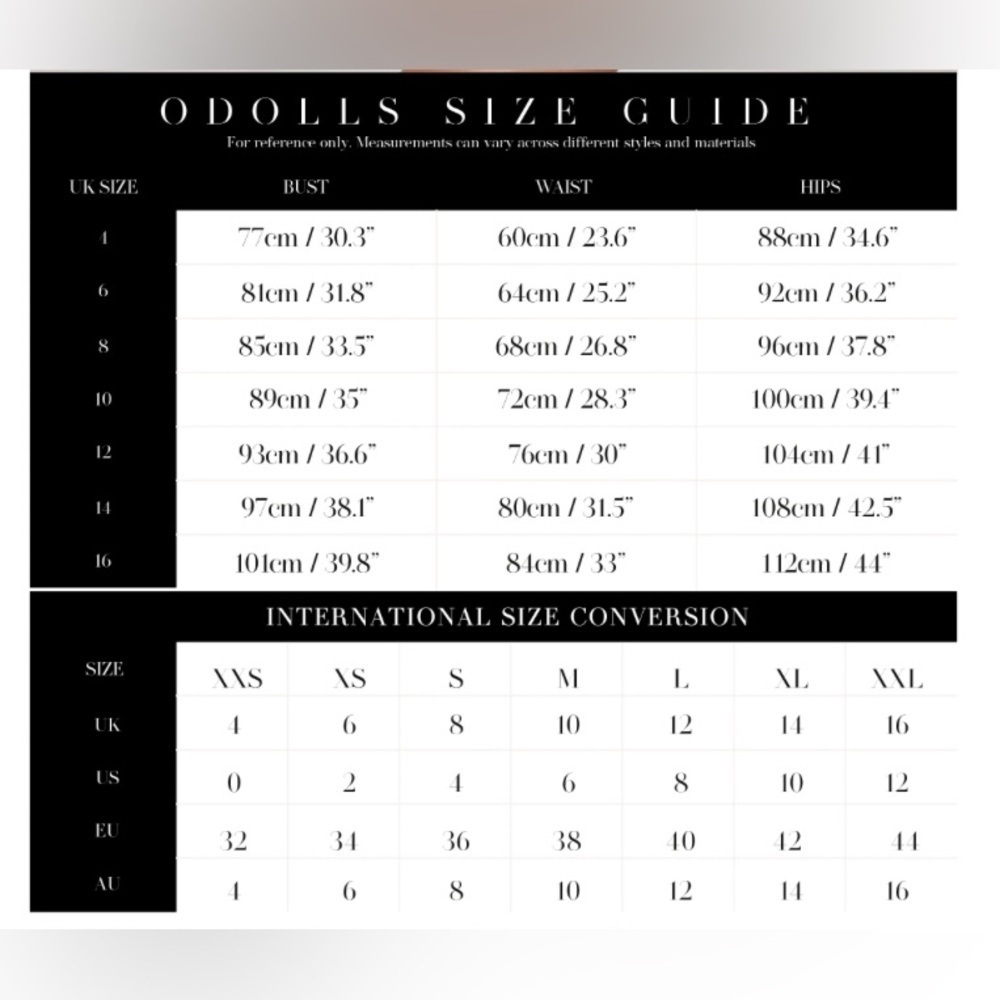 ODolls Collection logo high neck long sleeve mini bodycon dress in cream - Picture 10 of 15